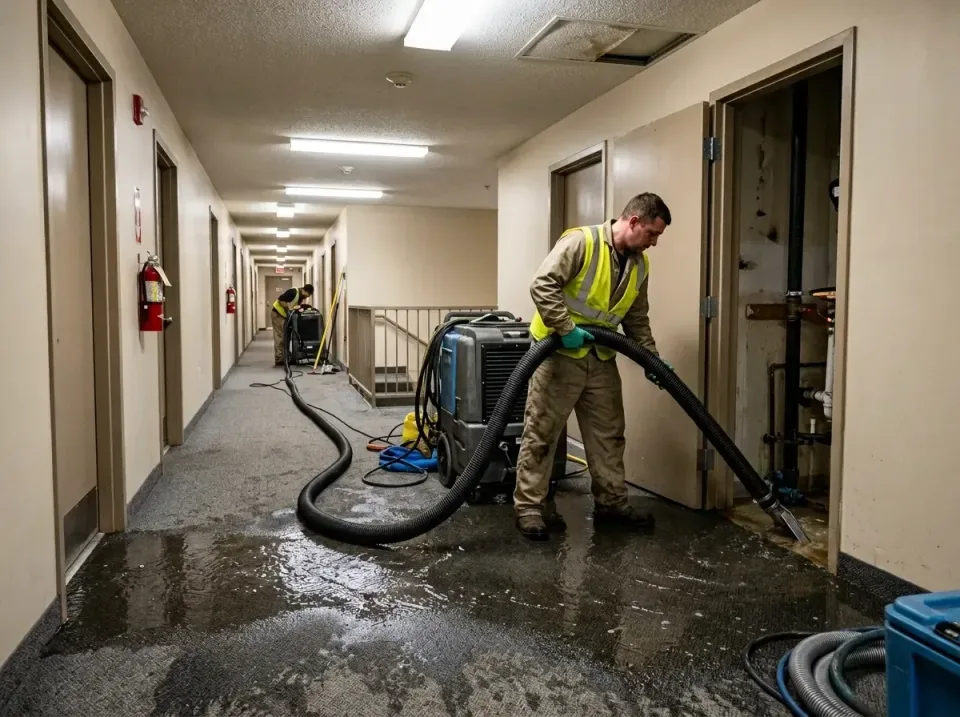 multi-unit-apartment-hallway-f-005 — frequently asked questions, Emergency Burst Pipe Water Extraction & Removal in El Monte…
